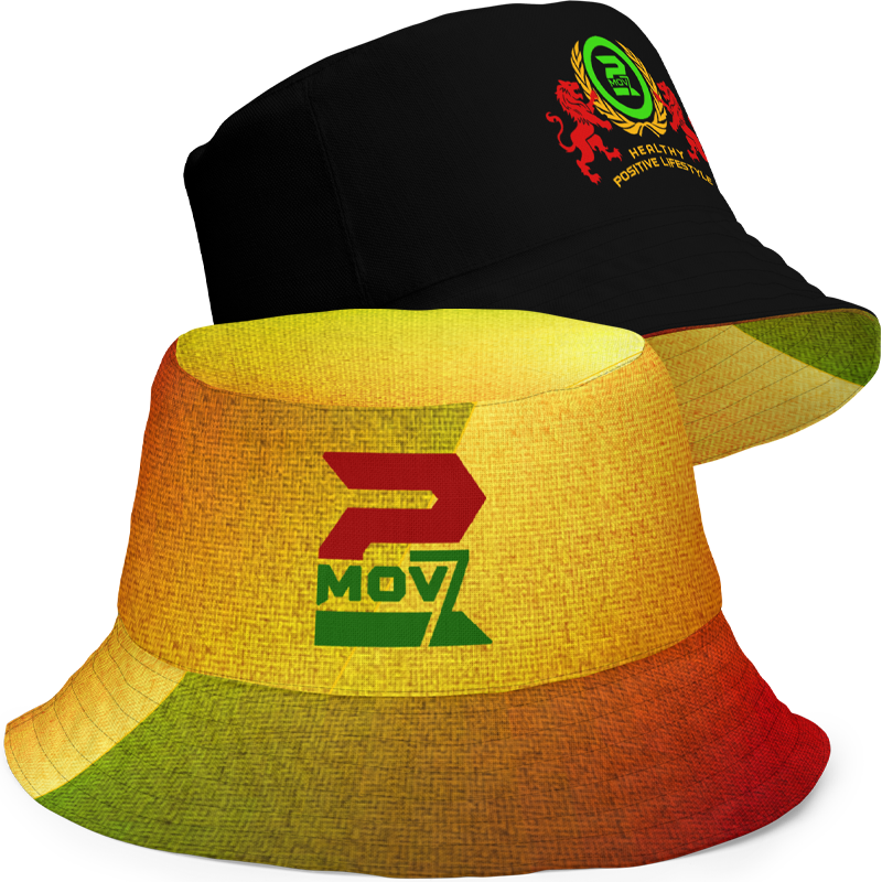 Reggae Colors –  2 in 1 Reversible Bucket Hat