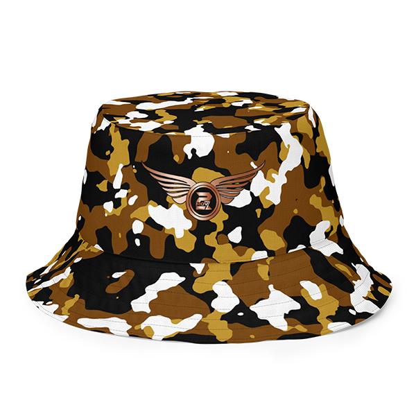 Camouflage 2 – 2 in 1 Reversible Bucket Hat - Image 3
