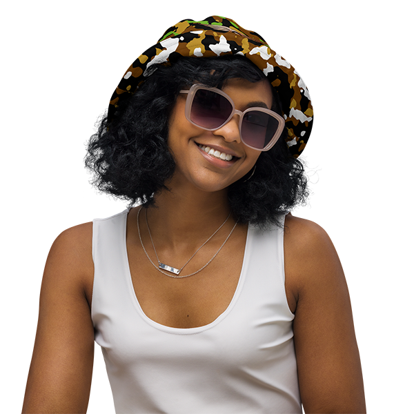 Camouflage 3 – 2 in 1 Reversible Bucket Hat - Image 4