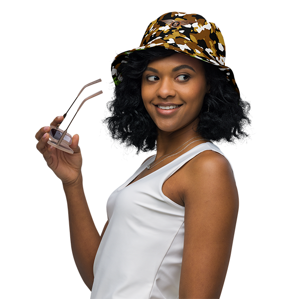 Camouflage 2 – 2 in 1 Reversible Bucket Hat - Image 6
