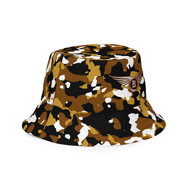 Camouflage 4 – 2 in 1 Reversible Bucket Hat - Image 3