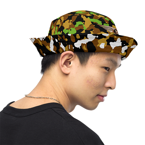 Camouflage 3 – 2 in 1 Reversible Bucket Hat - Image 5